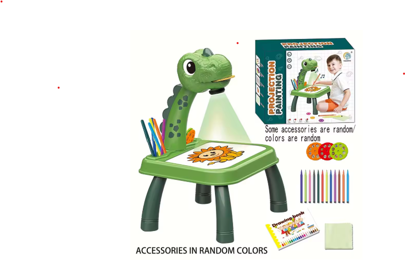 Children LED Projector Drawing Table