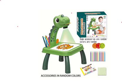 Children LED Projector Drawing Table