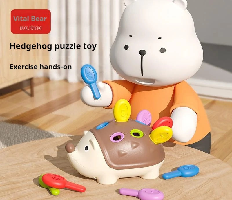 Hedgehog Montessori Toy