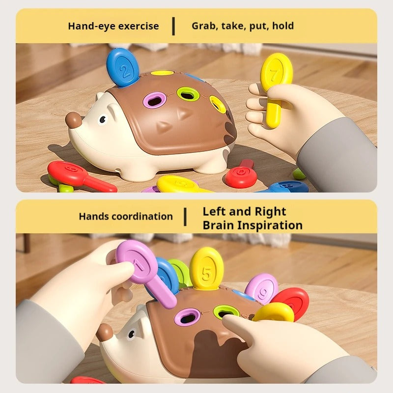 Hedgehog Montessori Toy