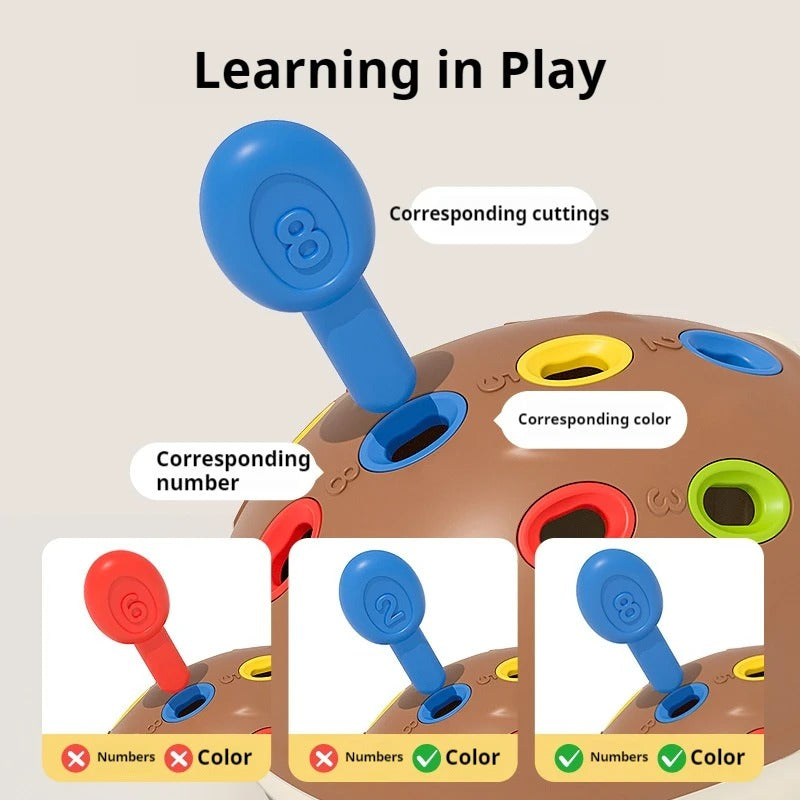 Hedgehog Montessori Toy